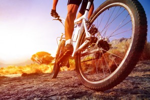 car and bicycle accident